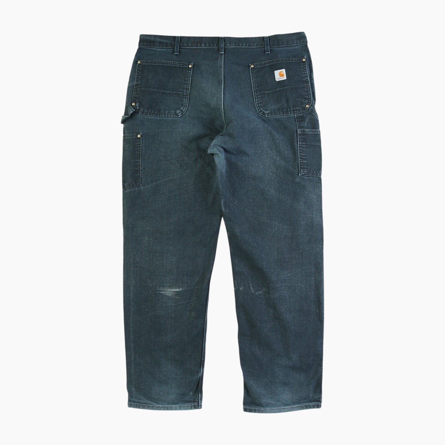 Vintage Double Knee Carpenter Pants - Black - 40/32