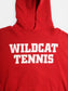 Vintage 'Wildcat Tennis' Hooded Sweatshirt