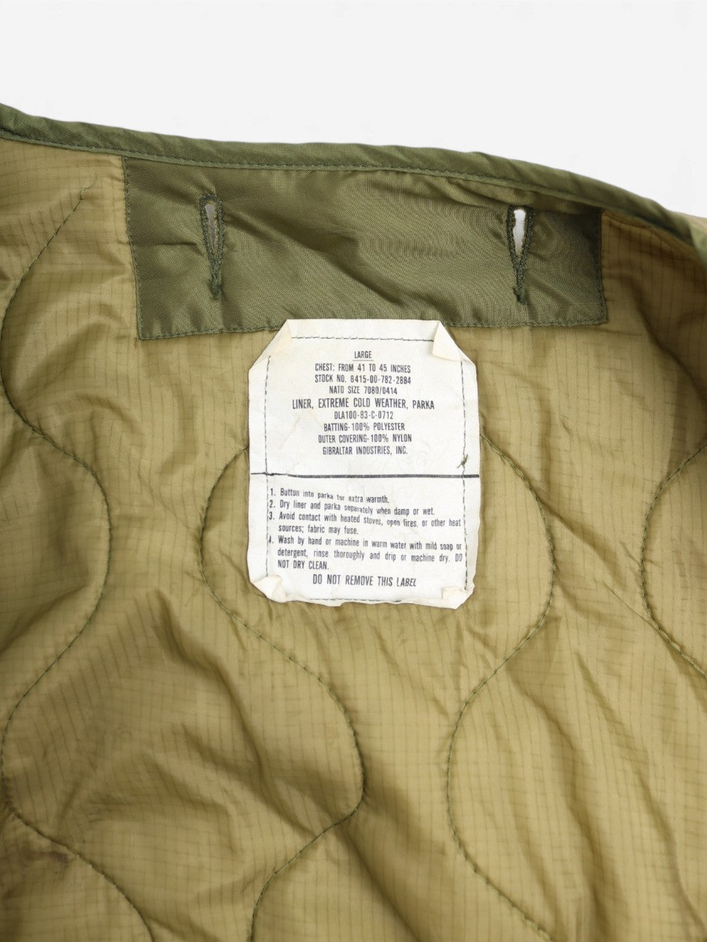 Vintage M65 Liner Jacket