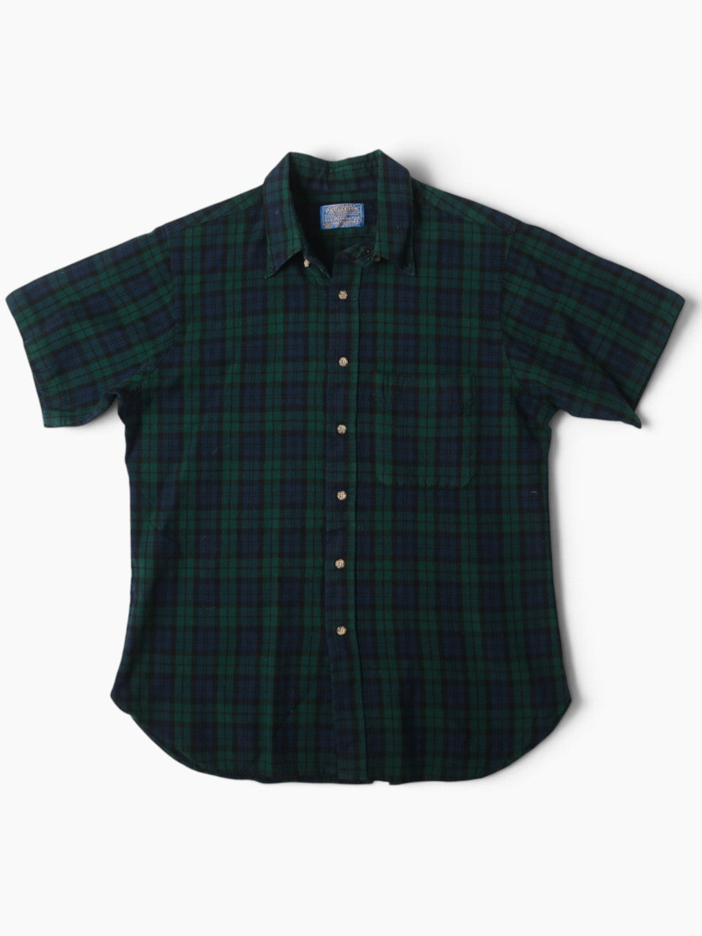 Vintage Flannel Short Sleeve Shirt