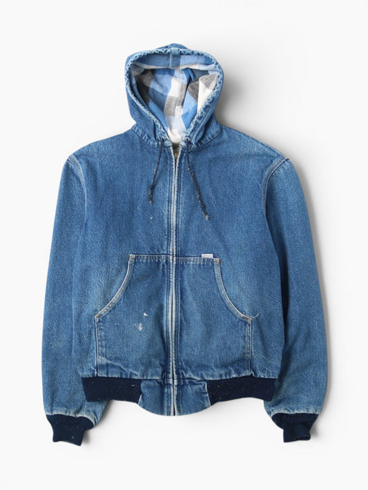 Active Hooded Jacket - Denim