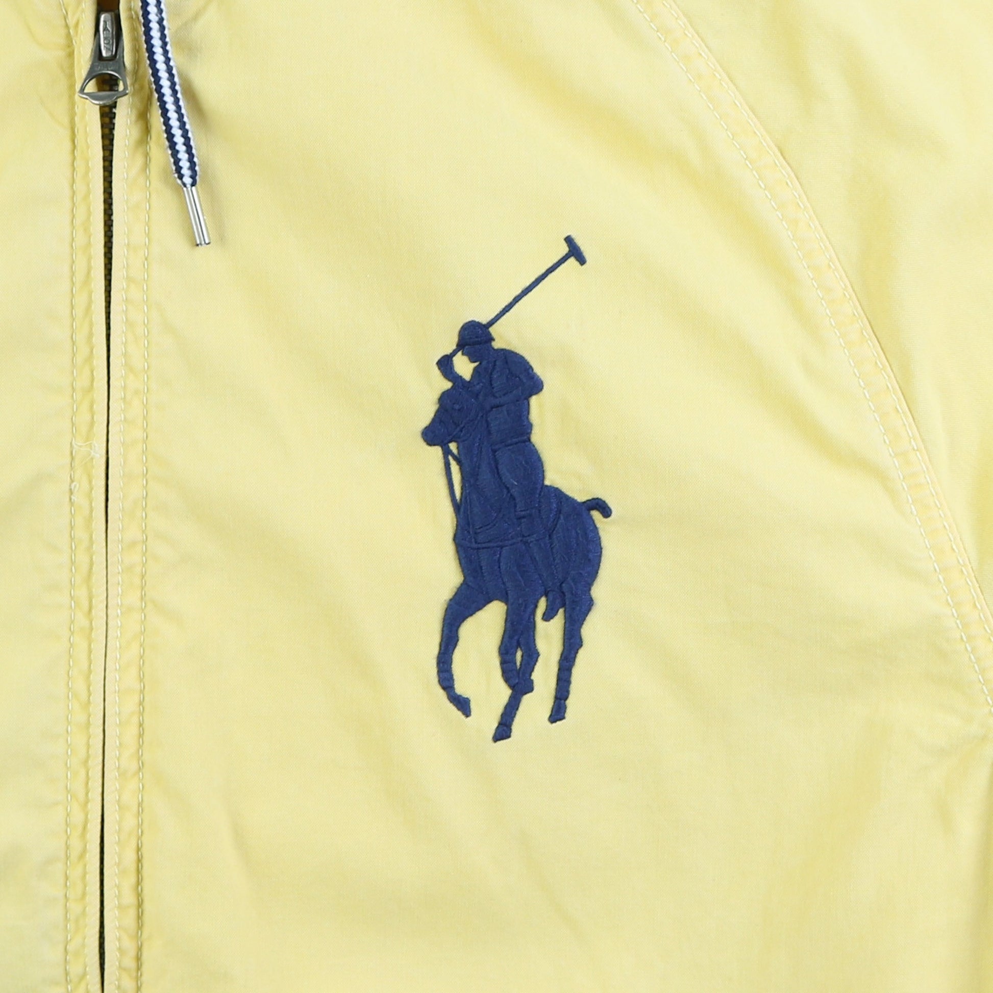 Vintage Hooded Jacket - Yellow