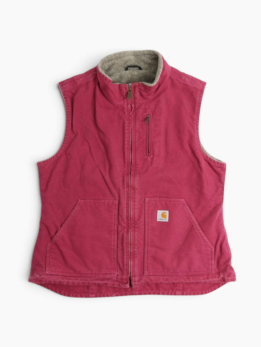 Lined Vest - Pink