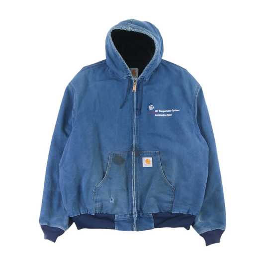 Hooded Active Jacket - Blue