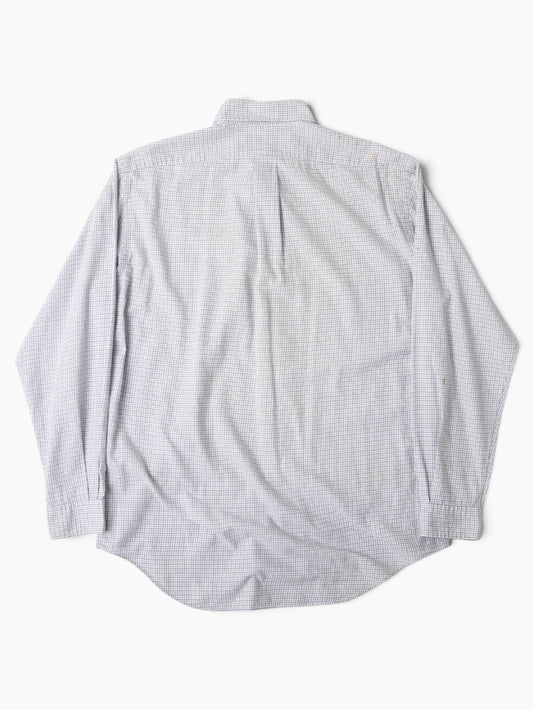 Vintage Shirt - White Check