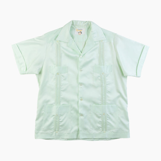 Vintage Cuban Guayabera Shirt