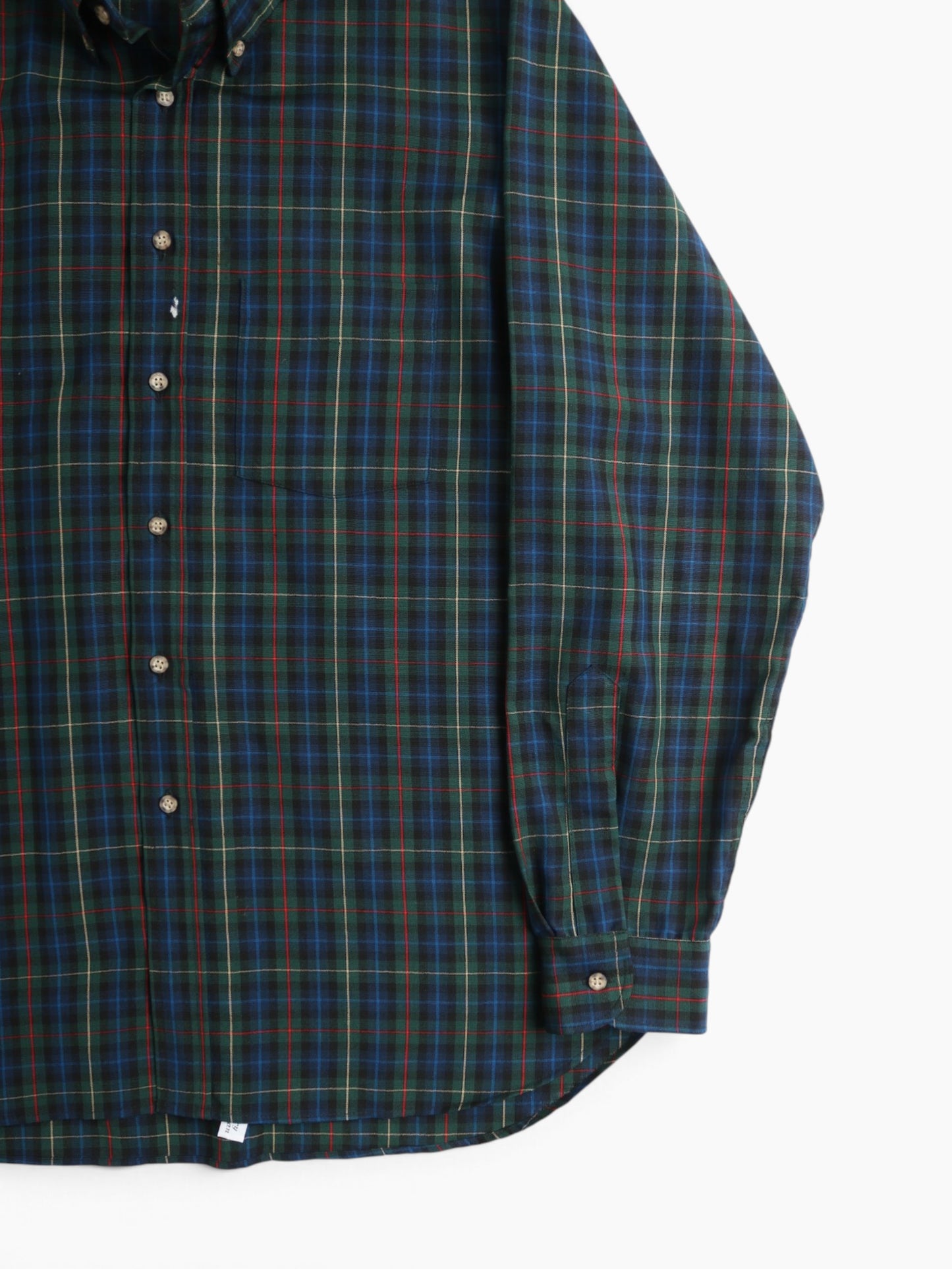 Vintage Flannel Shirt - Navy