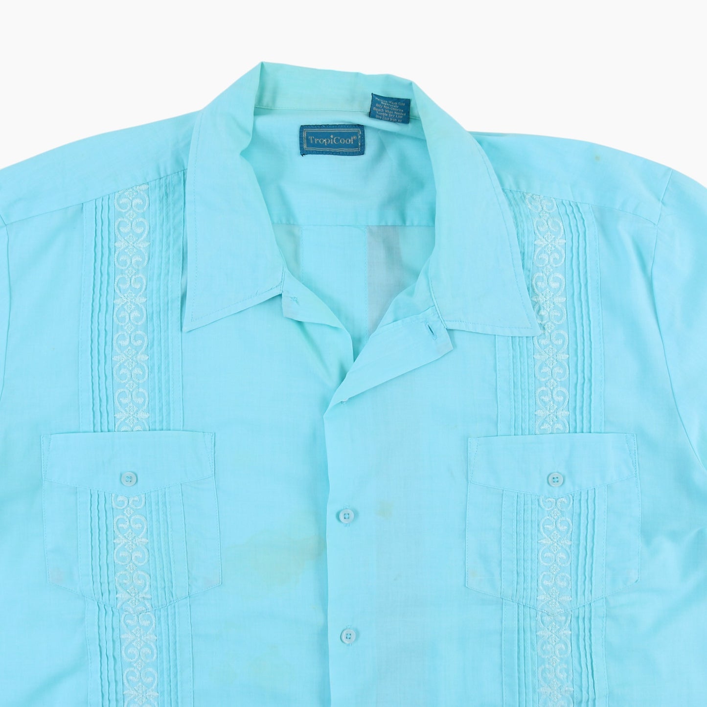Vintage Cuban Guayabera Shirt