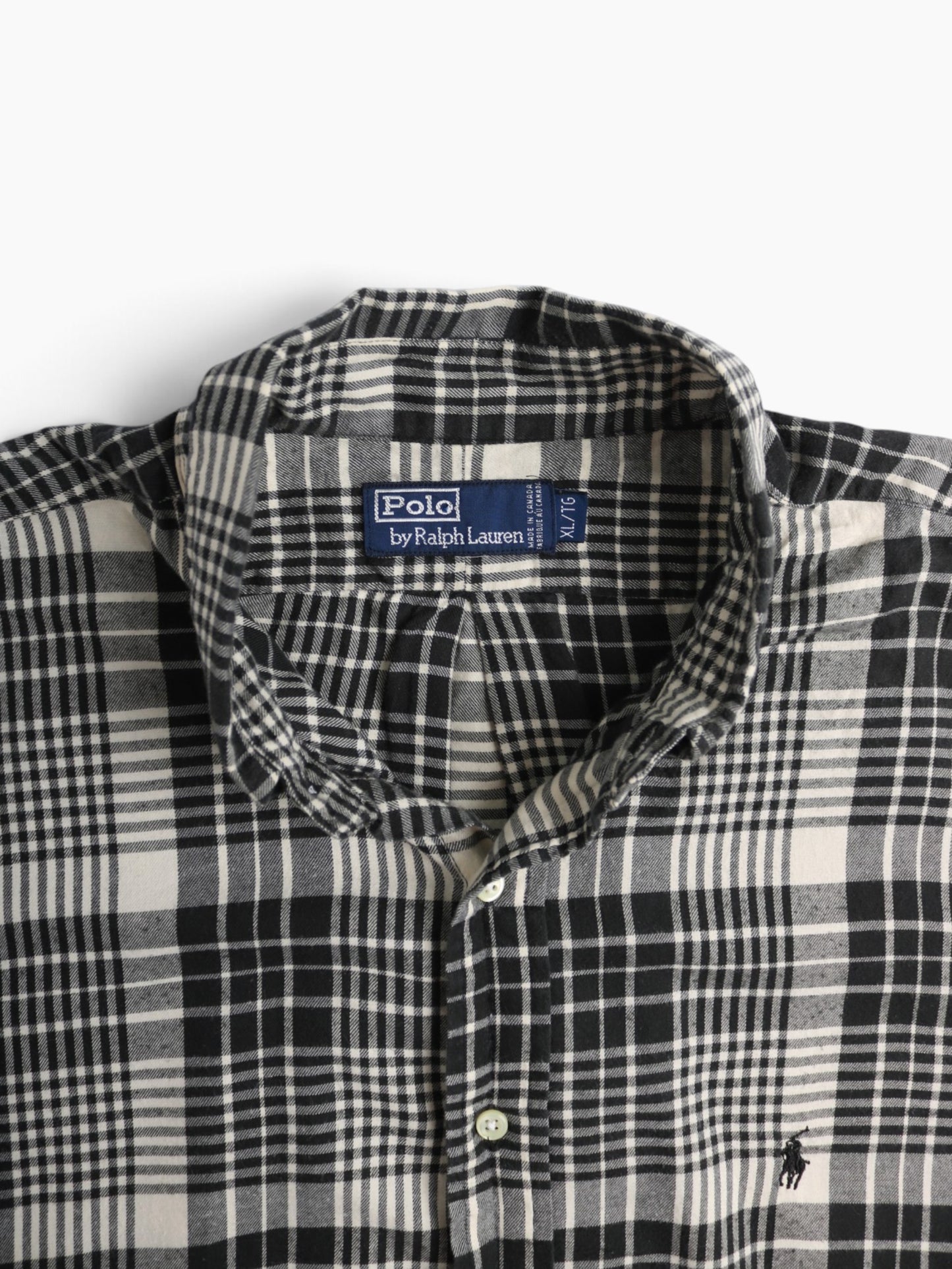 Vintage Shirt - Black Check