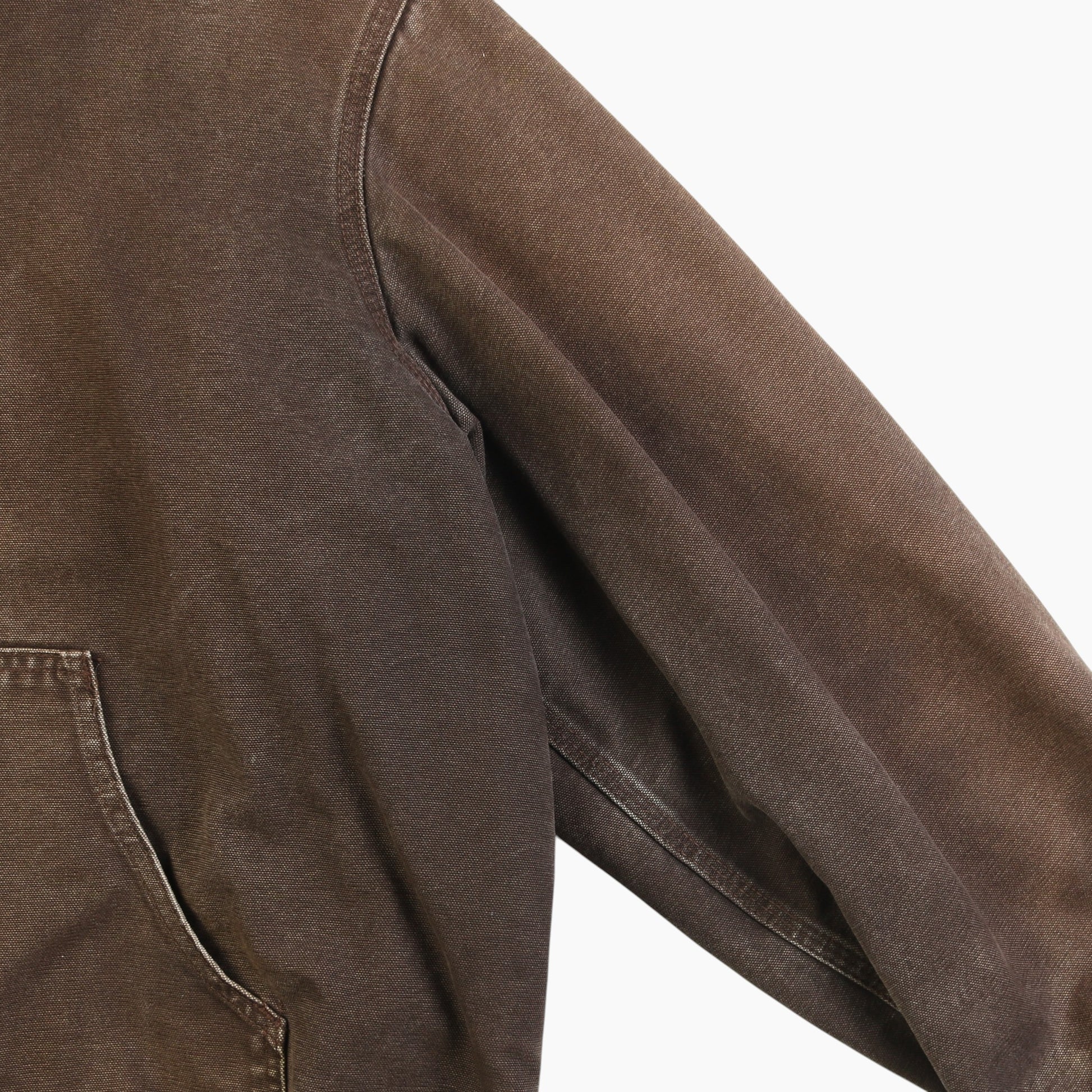Hooded Active Jacket - Brown