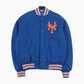 Vintage Varsity 'New York Mets' Bomber Jacket - Blue