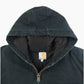 Hooded Active Jacket - Black