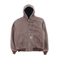 Hooded Active Jacket - Brown