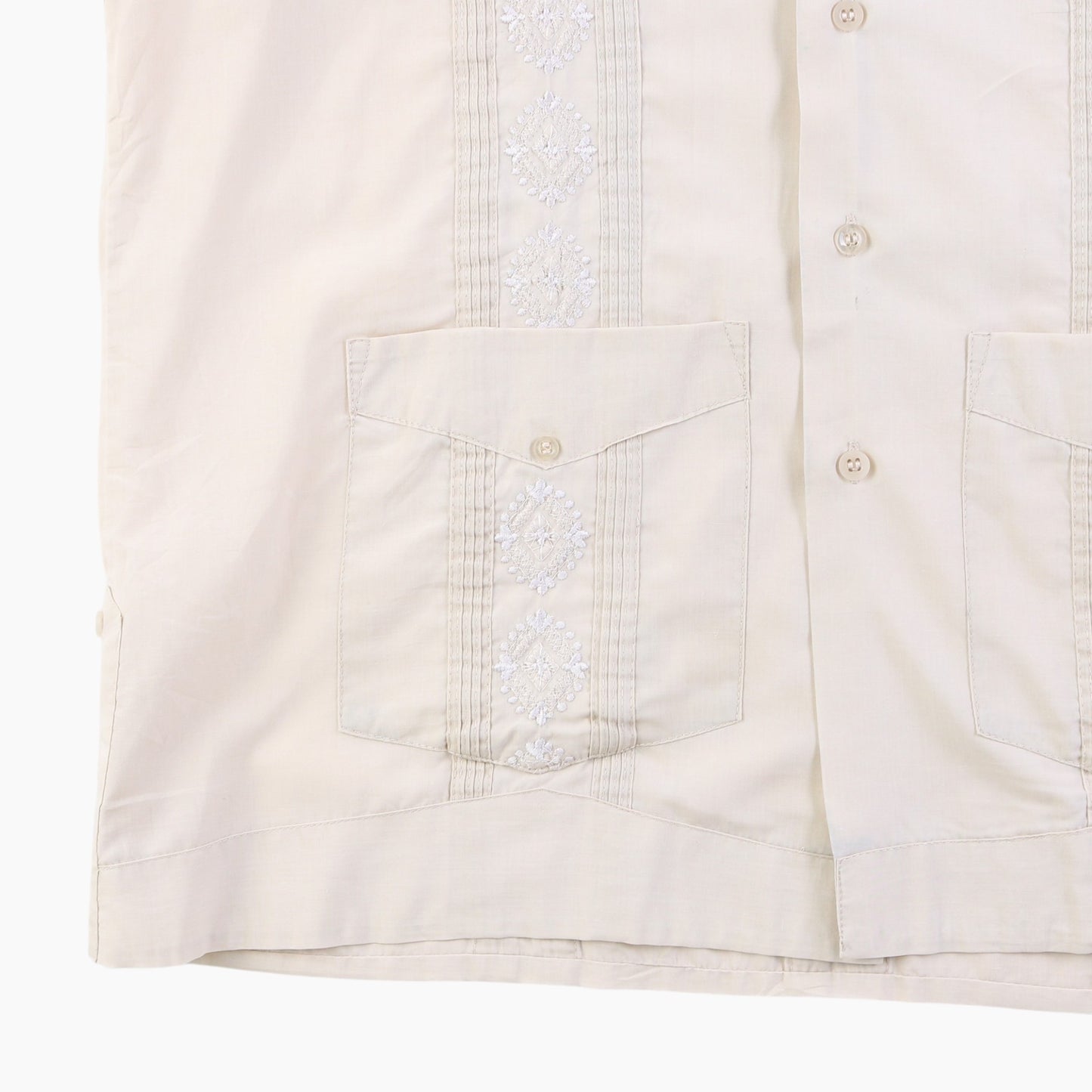 Vintage Cuban Guayabera Shirt