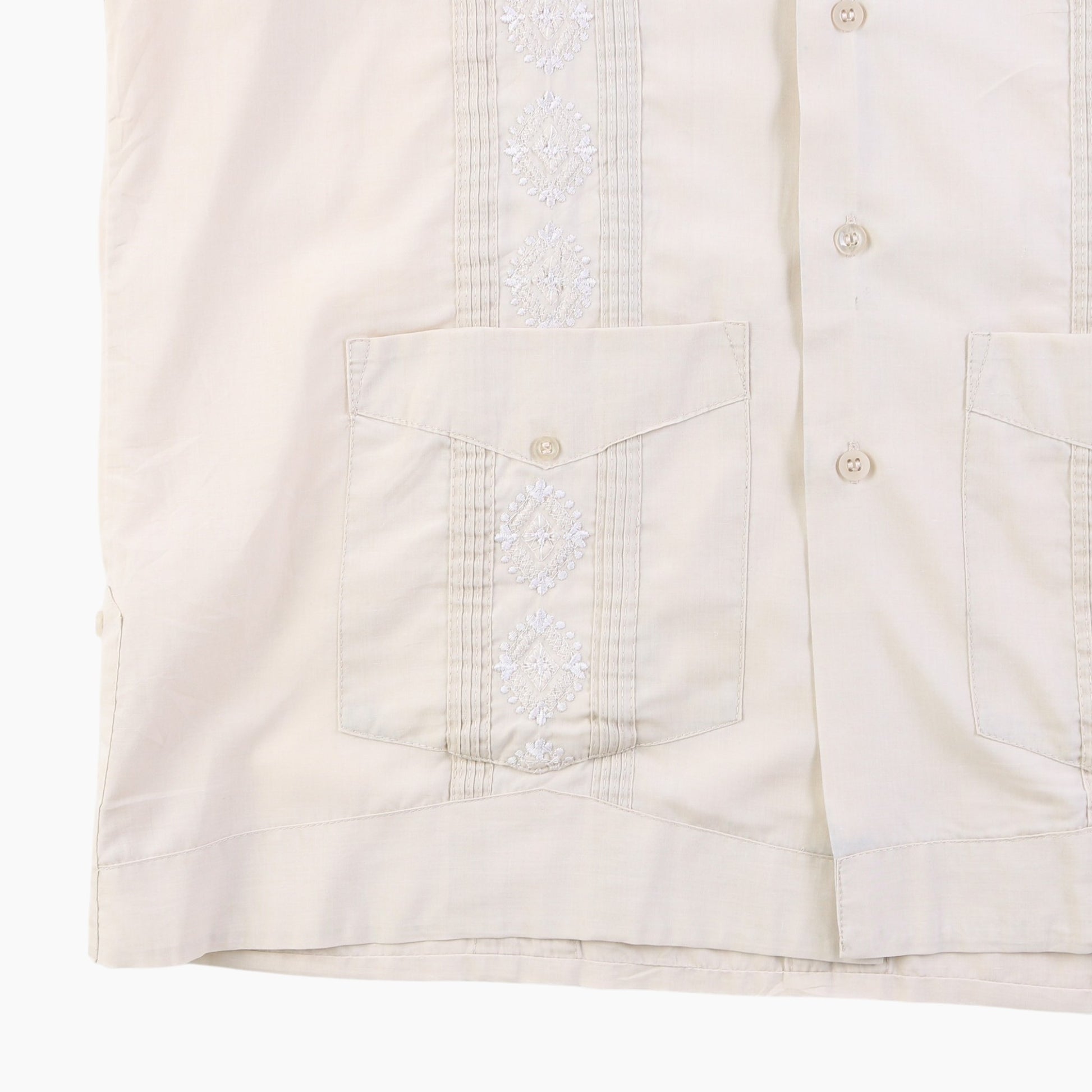 Vintage Cuban Guayabera Shirt