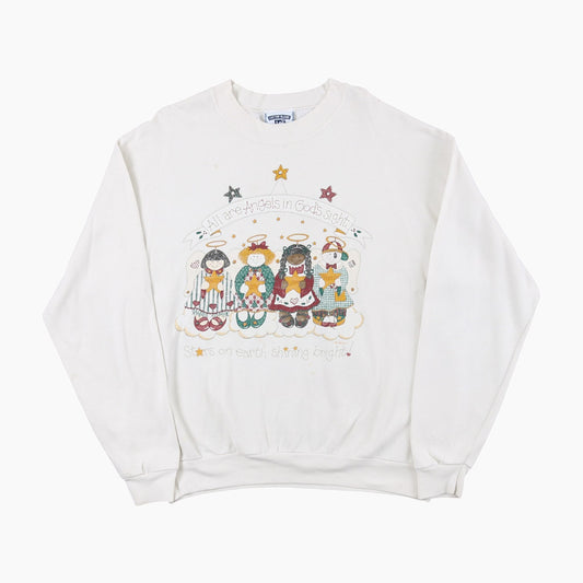 Lee 'Angels In God's Sight' Sweatshirt - Cream