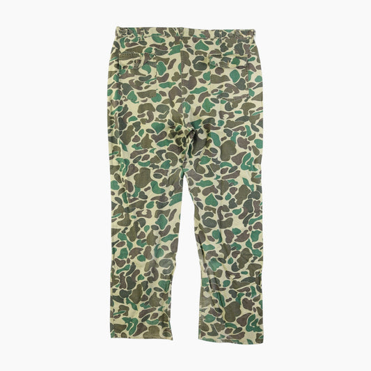 Vintage Frog Camo Hunting Trousers