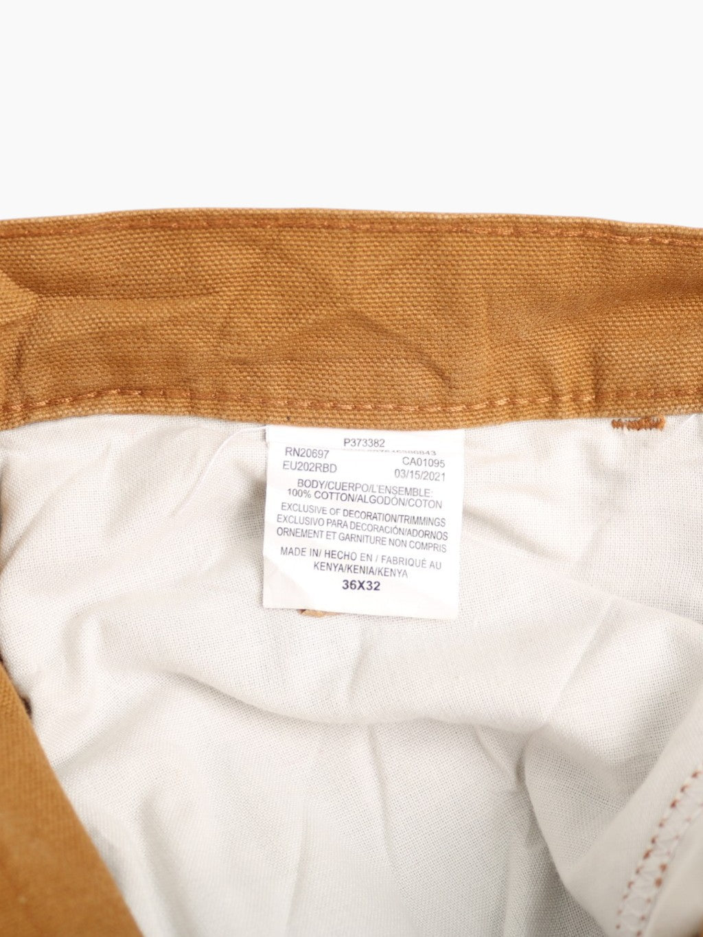 Vintage Carpenter Pants - Brown