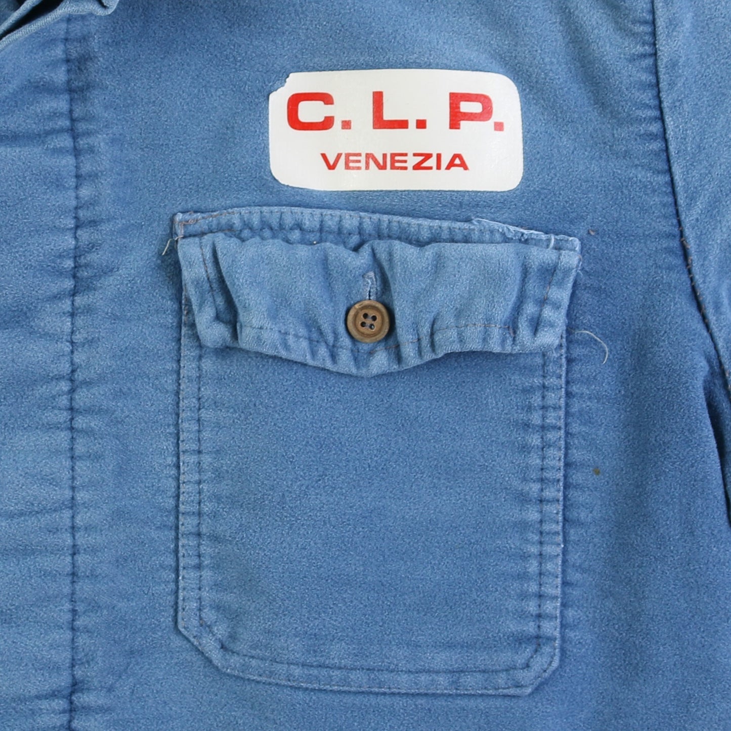 Vintage Moleskin Chore Jacket - Blue