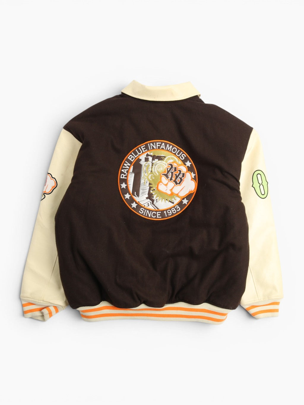 Vintage Varsity 'RB' Bomber Jacket