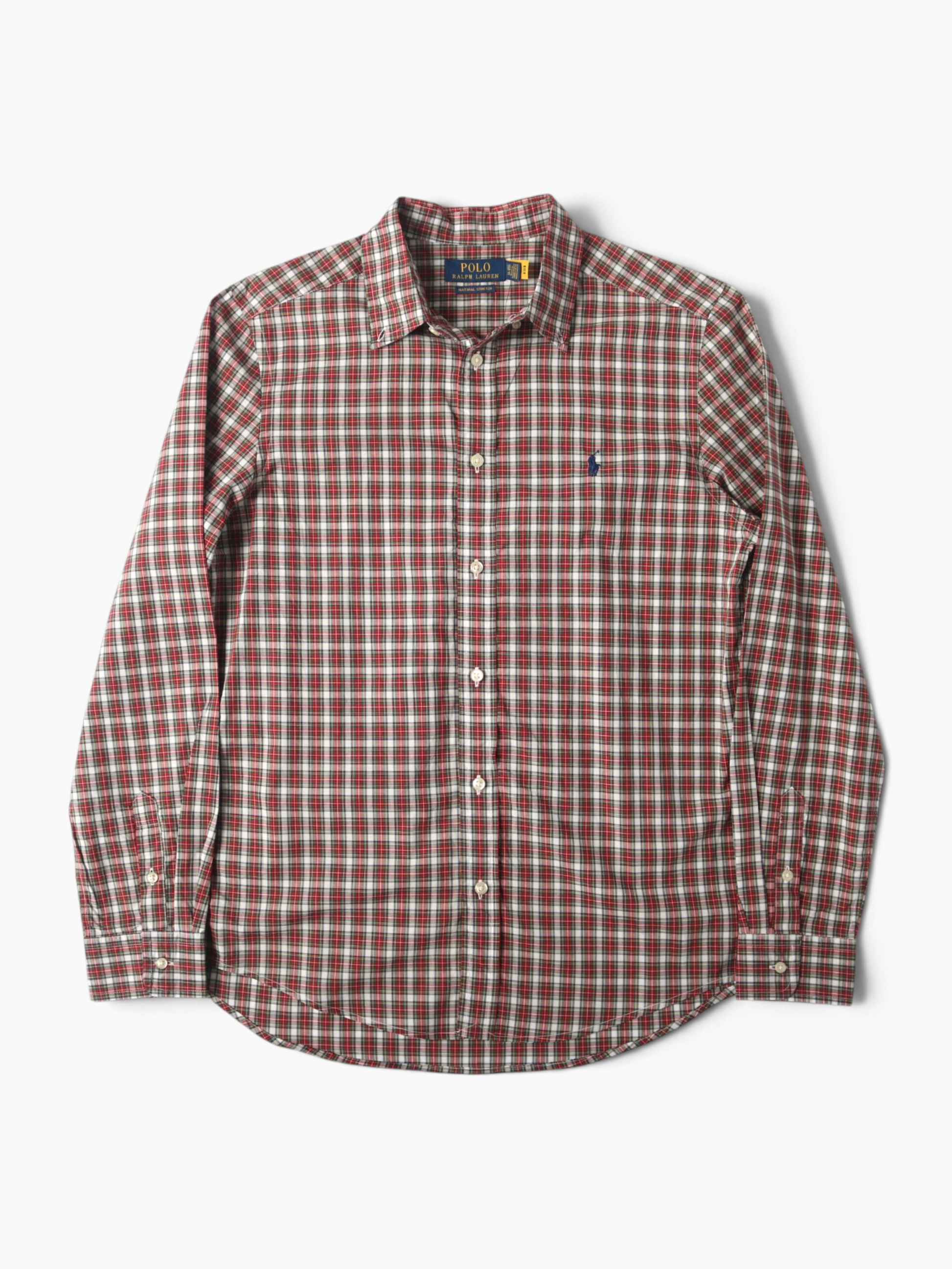Vintage Shirt - Red Check
