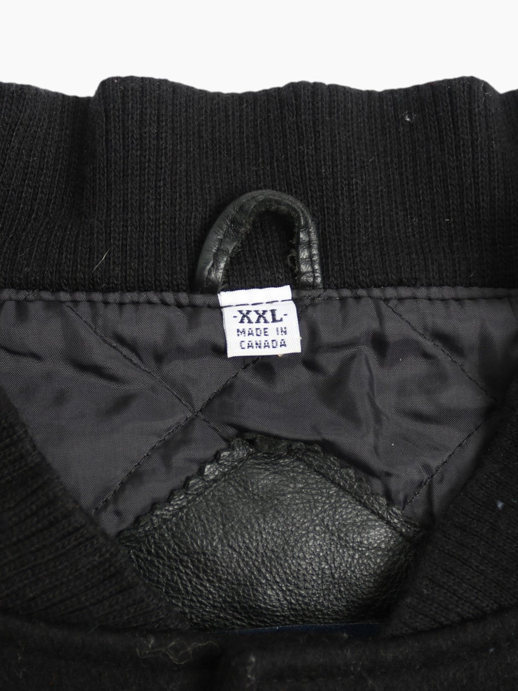 Vintage Varsity 'Xcel Energy' Bomber Jacket