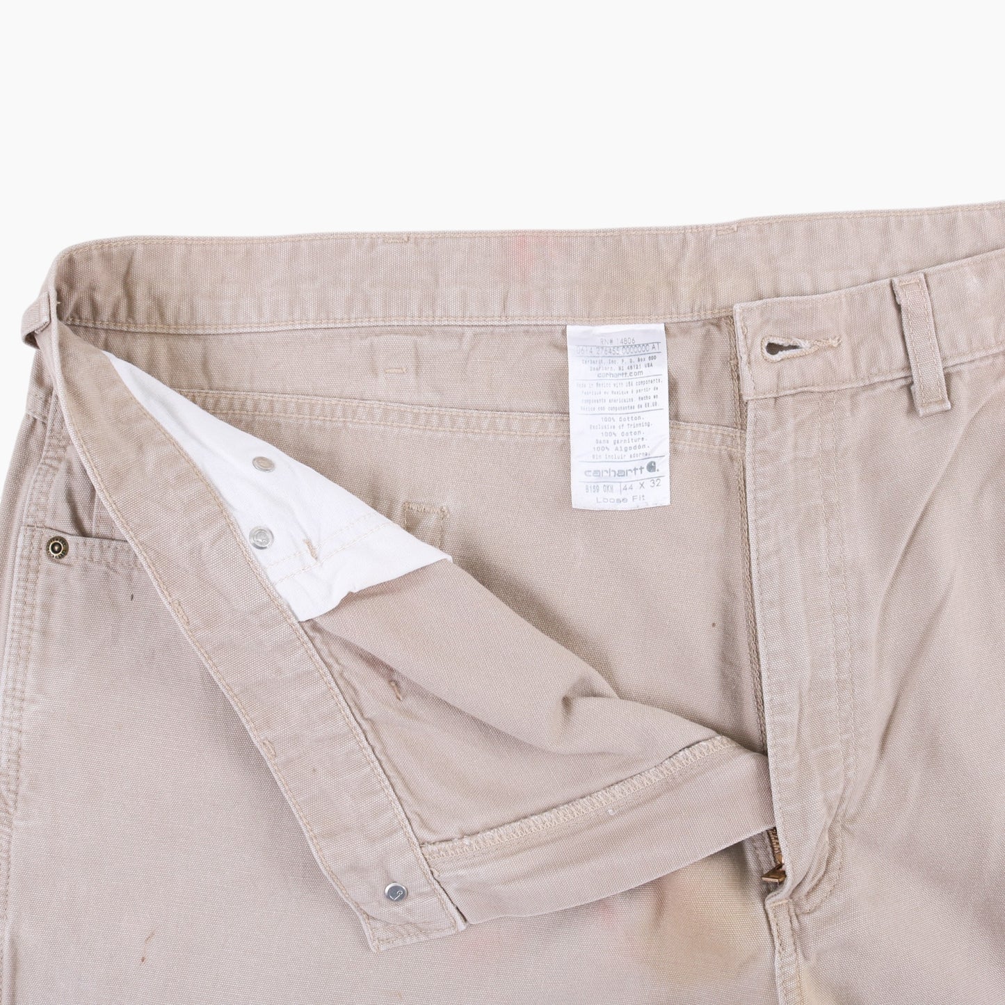 Carpenter Shorts - Beige - 44"