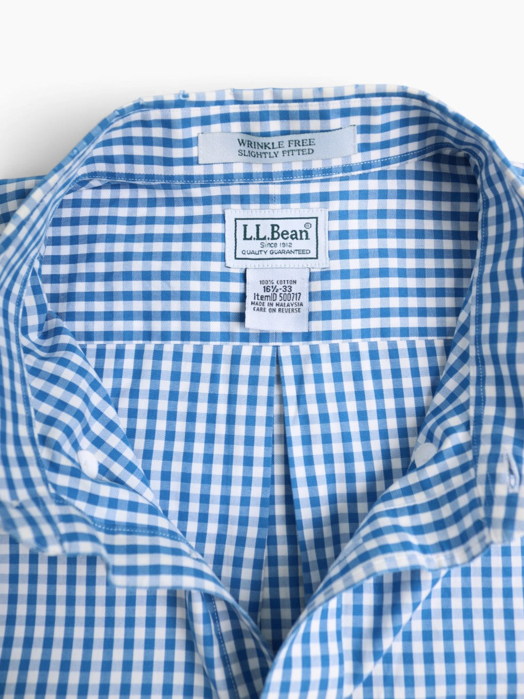 Vintage Shirt - Blue Check