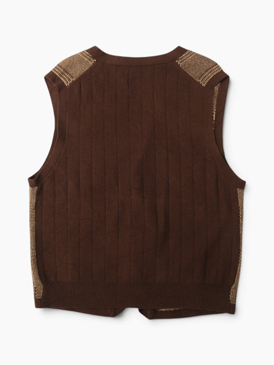 Cashmere Knit Vest