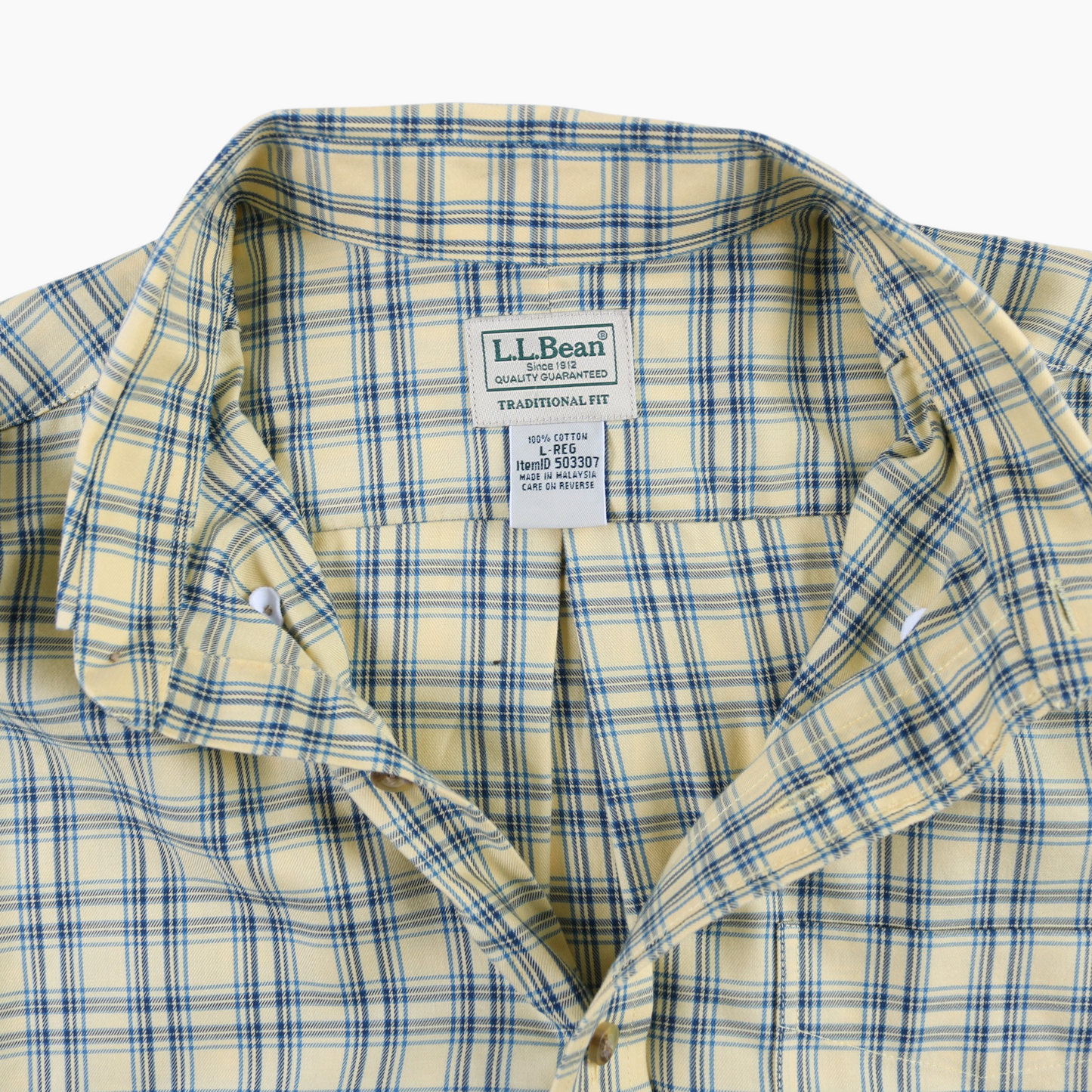 Vintage Shirt - Yellow Check