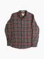 Vintage Flannel Shirt - Grey Check