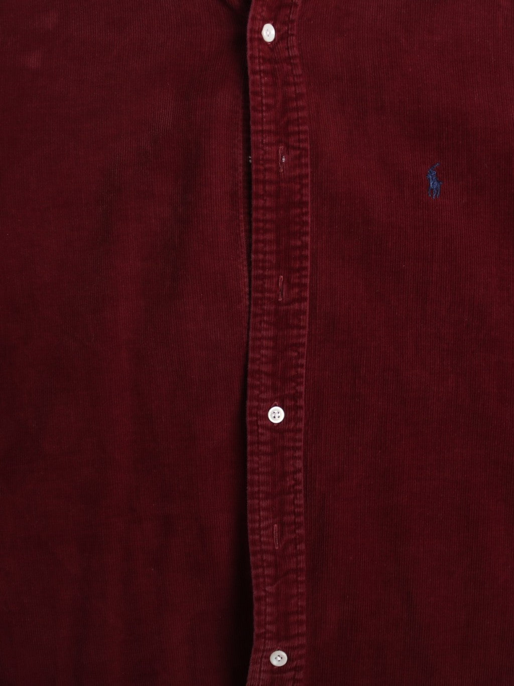 Vintage Shirt - Maroon *Missing Buttons *