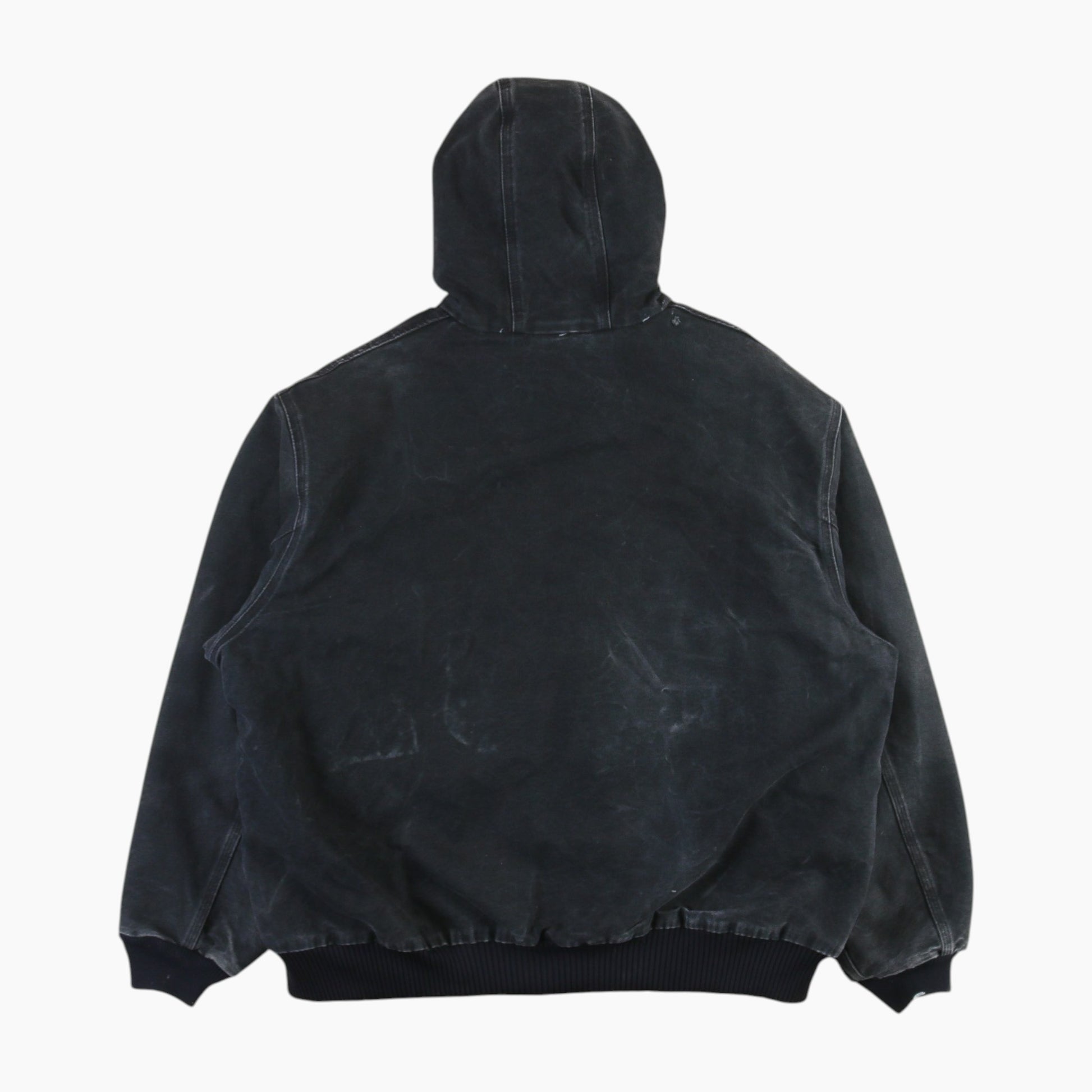 Hooded Active Jacket - Black