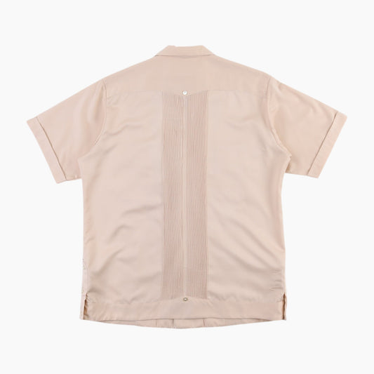 Vintage Cuban Guayabera Shirt
