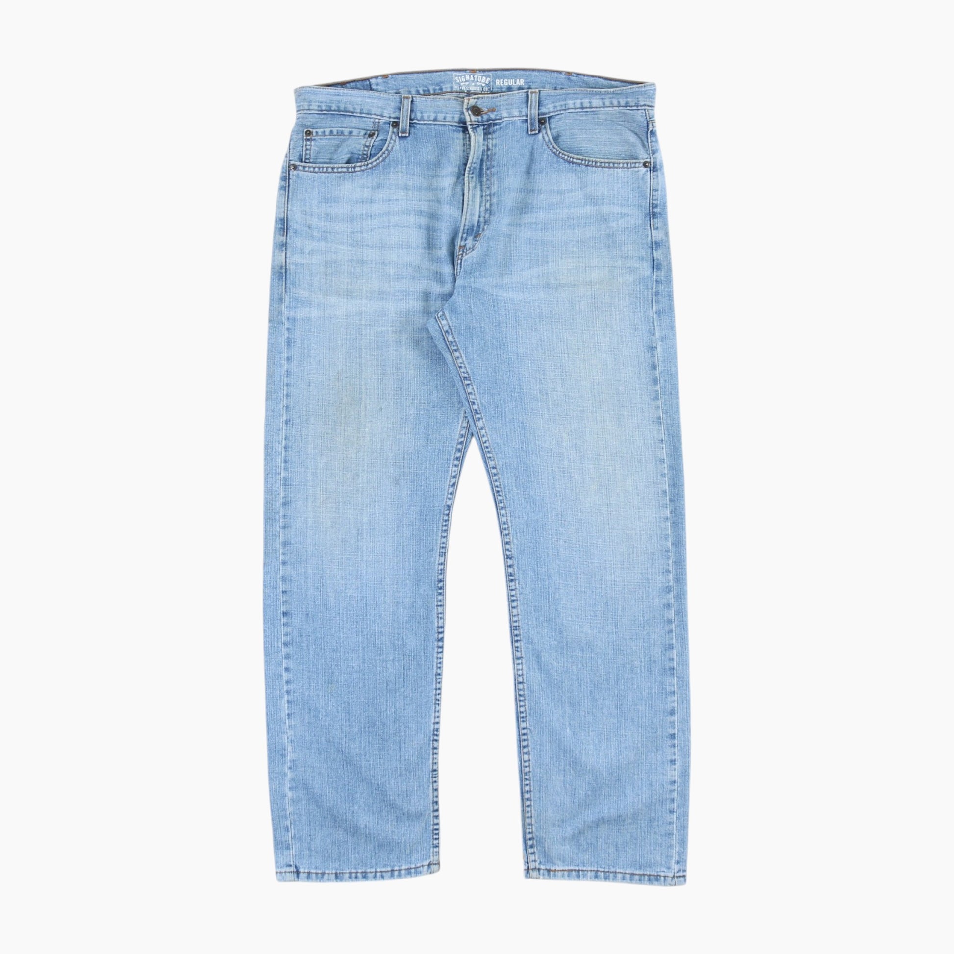 Vintage Signature Jeans - Denim - 38/32