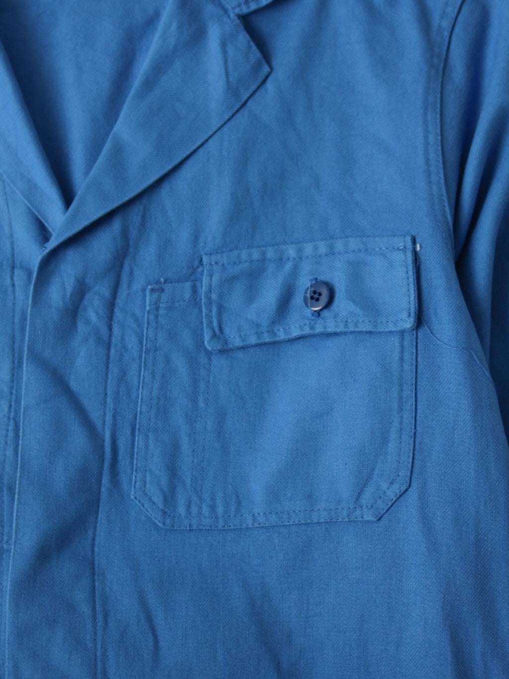 Vintage Shop Coat - Blue