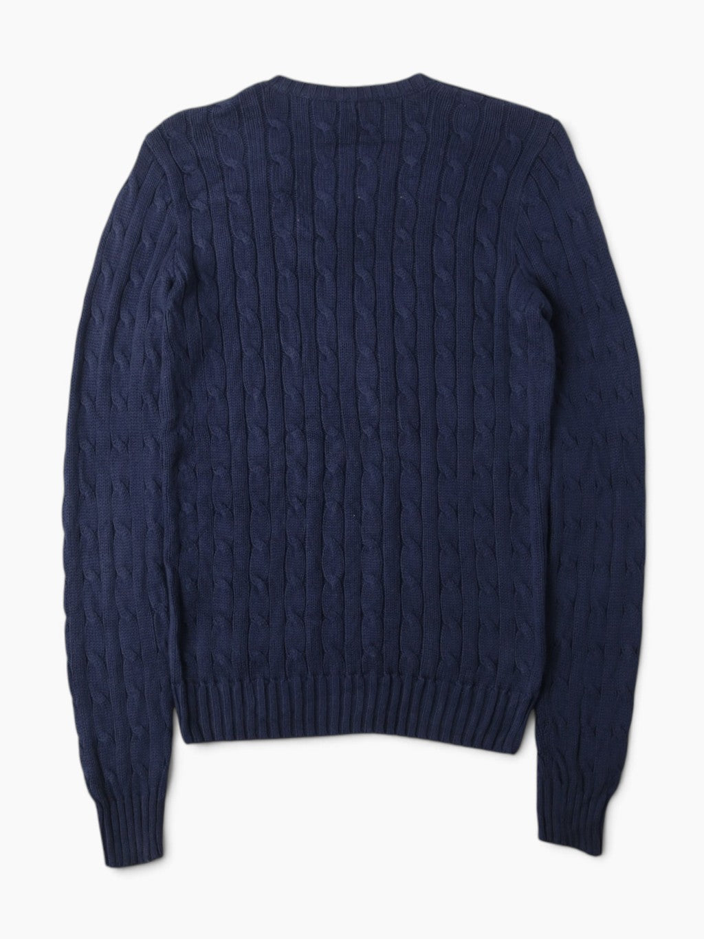 Cable Knit V-Neck