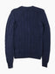 Cable Knit V-Neck
