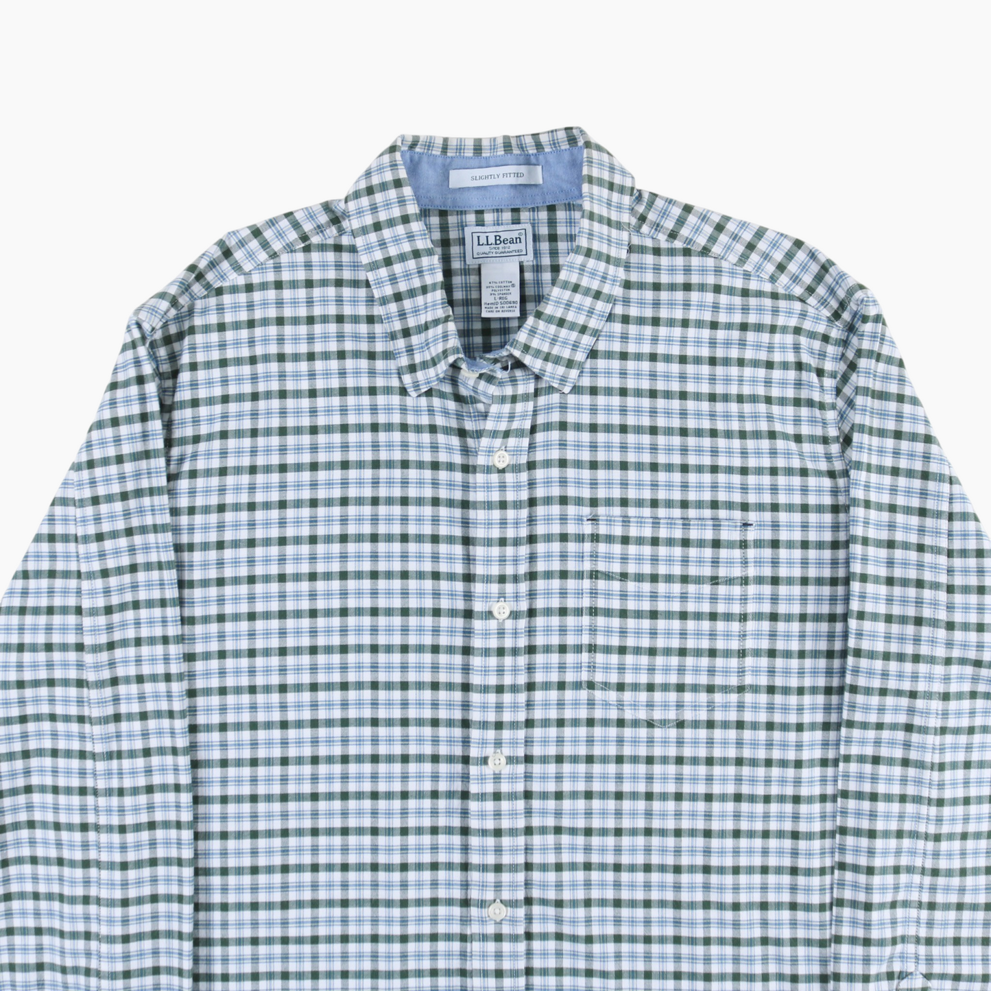 Vintage Shirt - Green Check