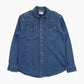 Western Denim Shirt - Blue