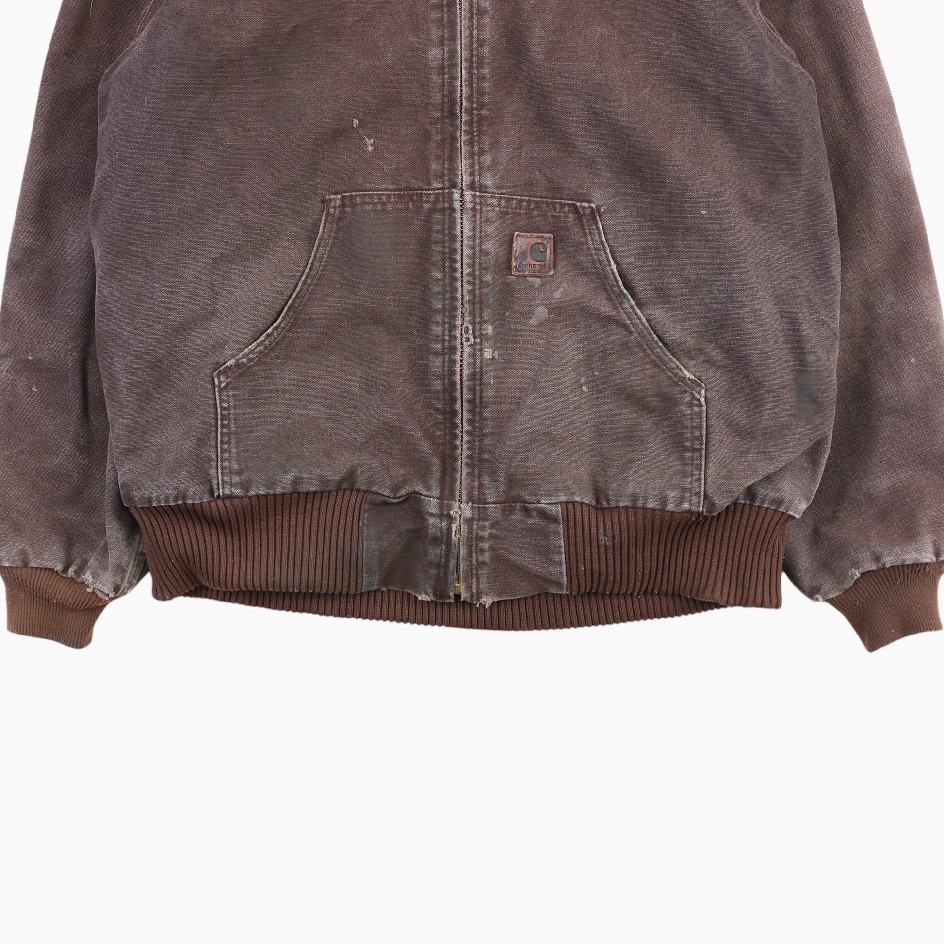 Hooded Active Jacket - Brown
