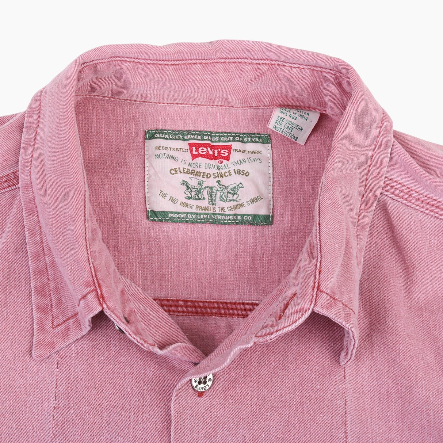 Denim Shirt - Pink