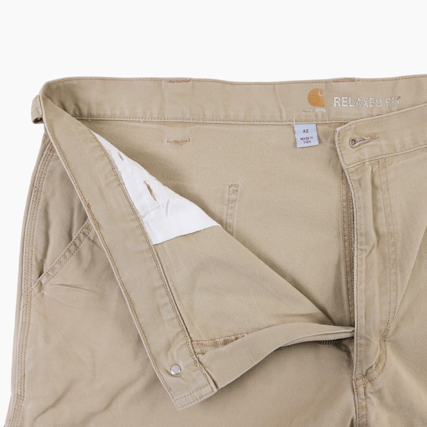 Carpenter Shorts - Beige - 42"