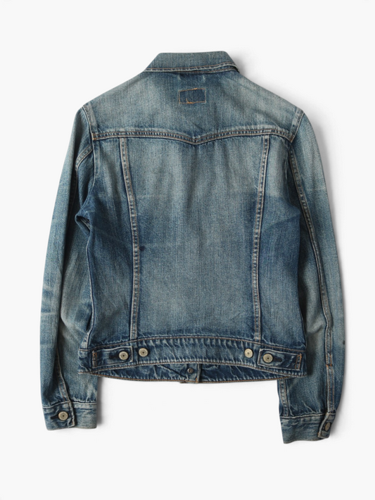 Vintage Denim Trucker Jacket