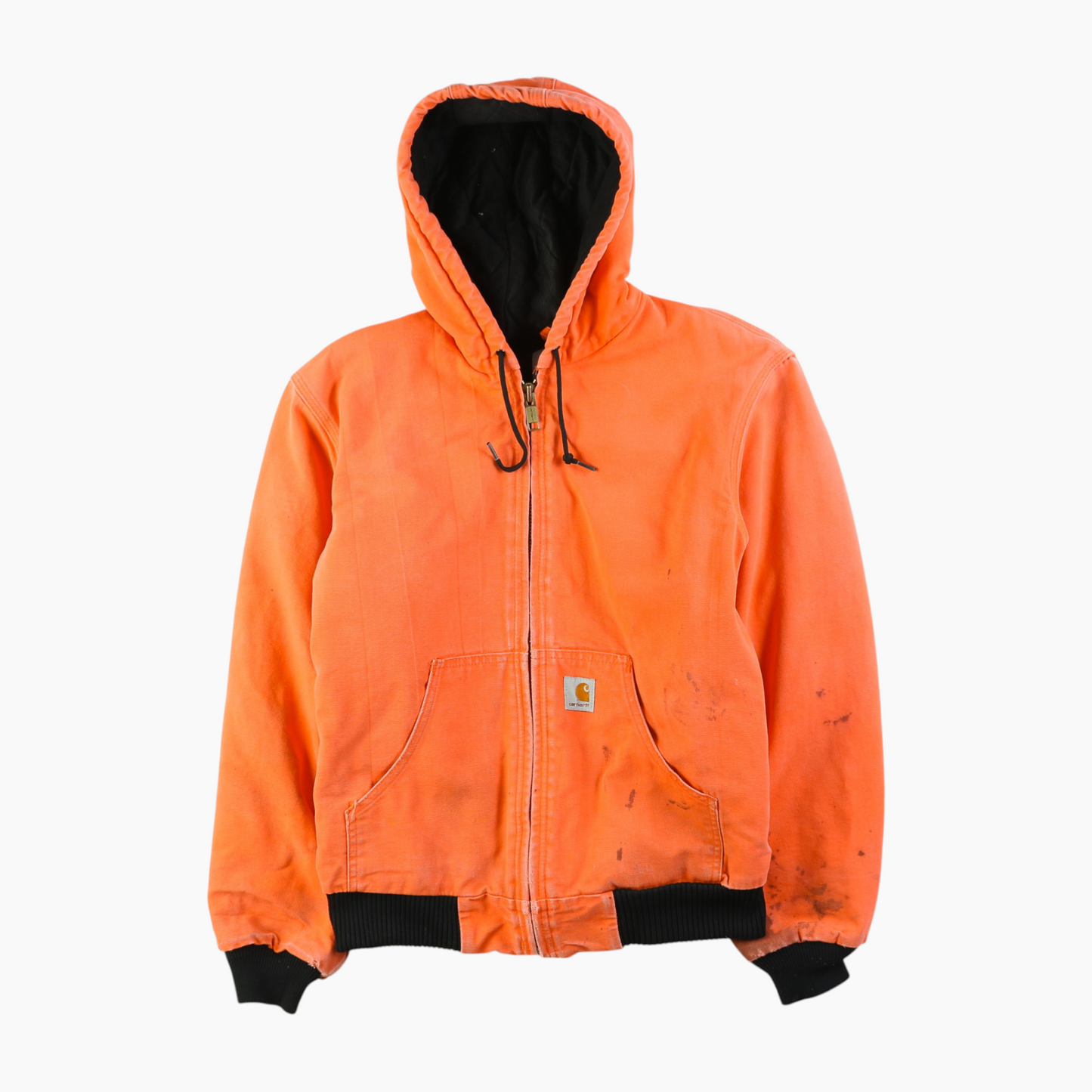 Hooded Active Jacket - Orange