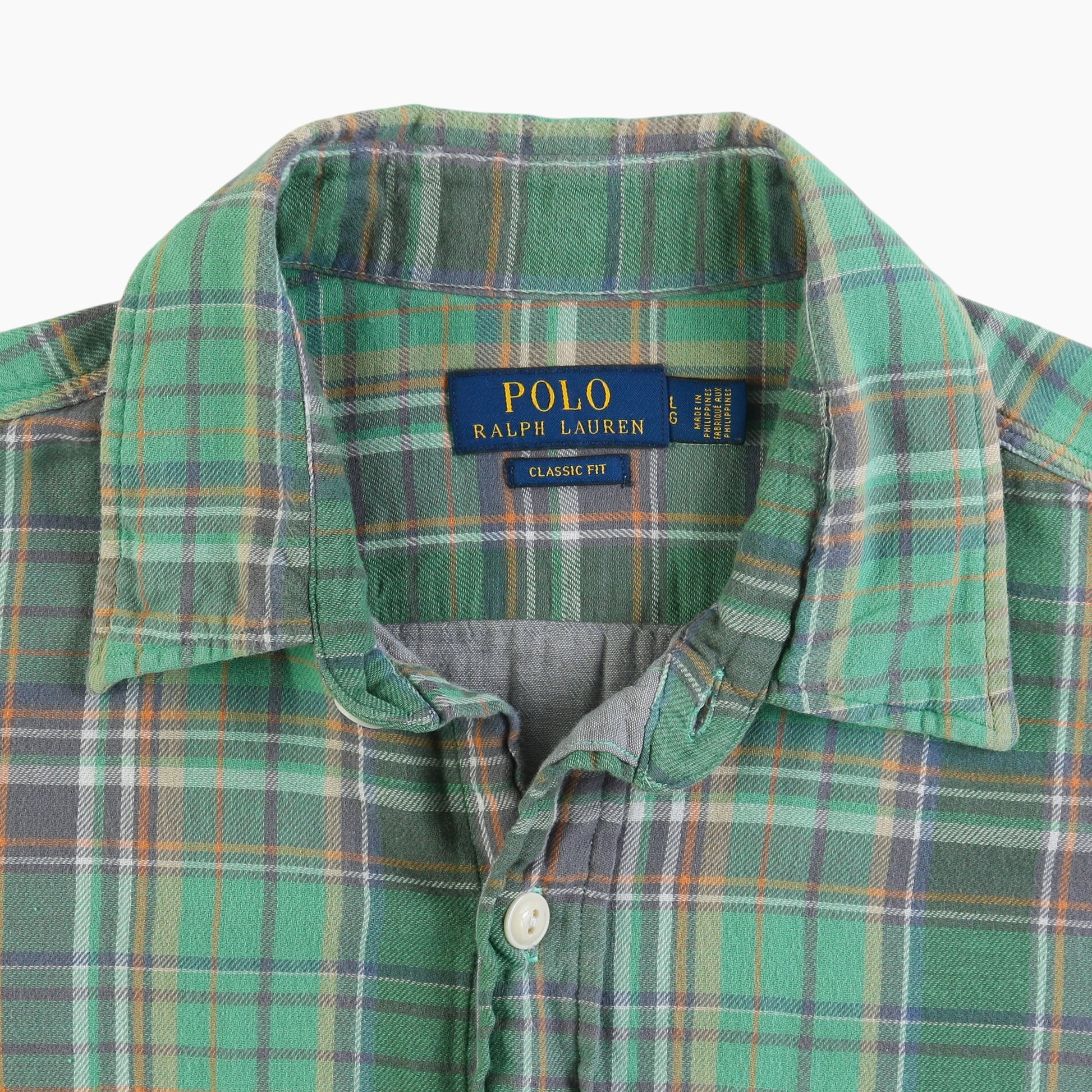 Vintage Shirt - Green Check