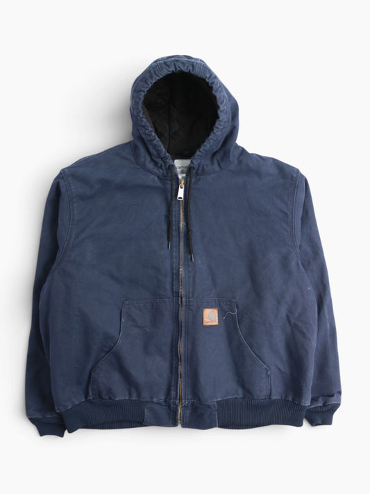 Active Hooded Jacket - Navy