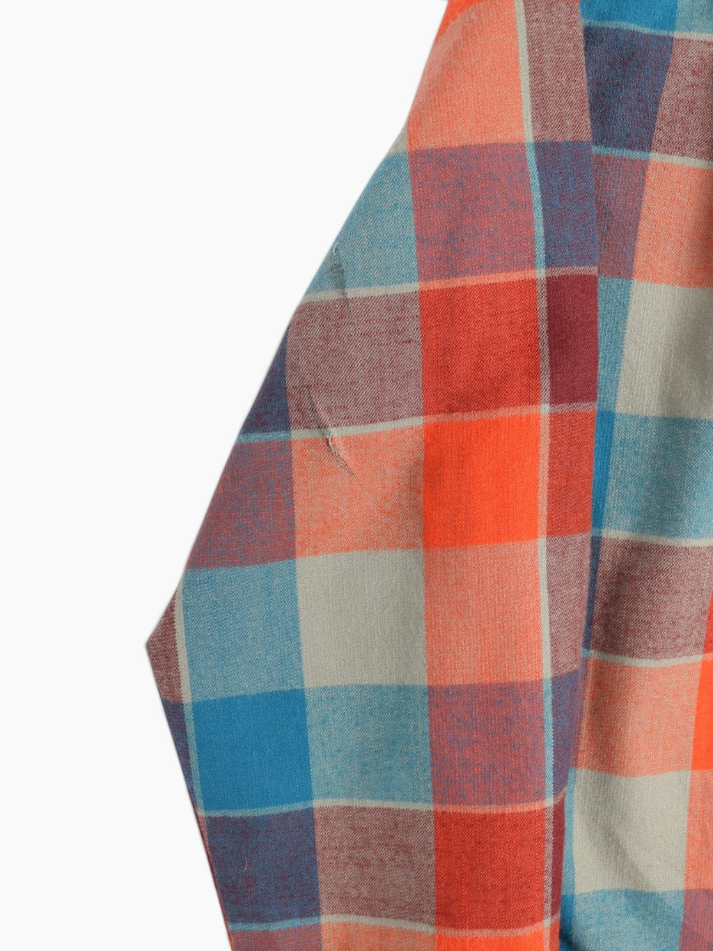 Vintage Flannel Shirt - Blue Check