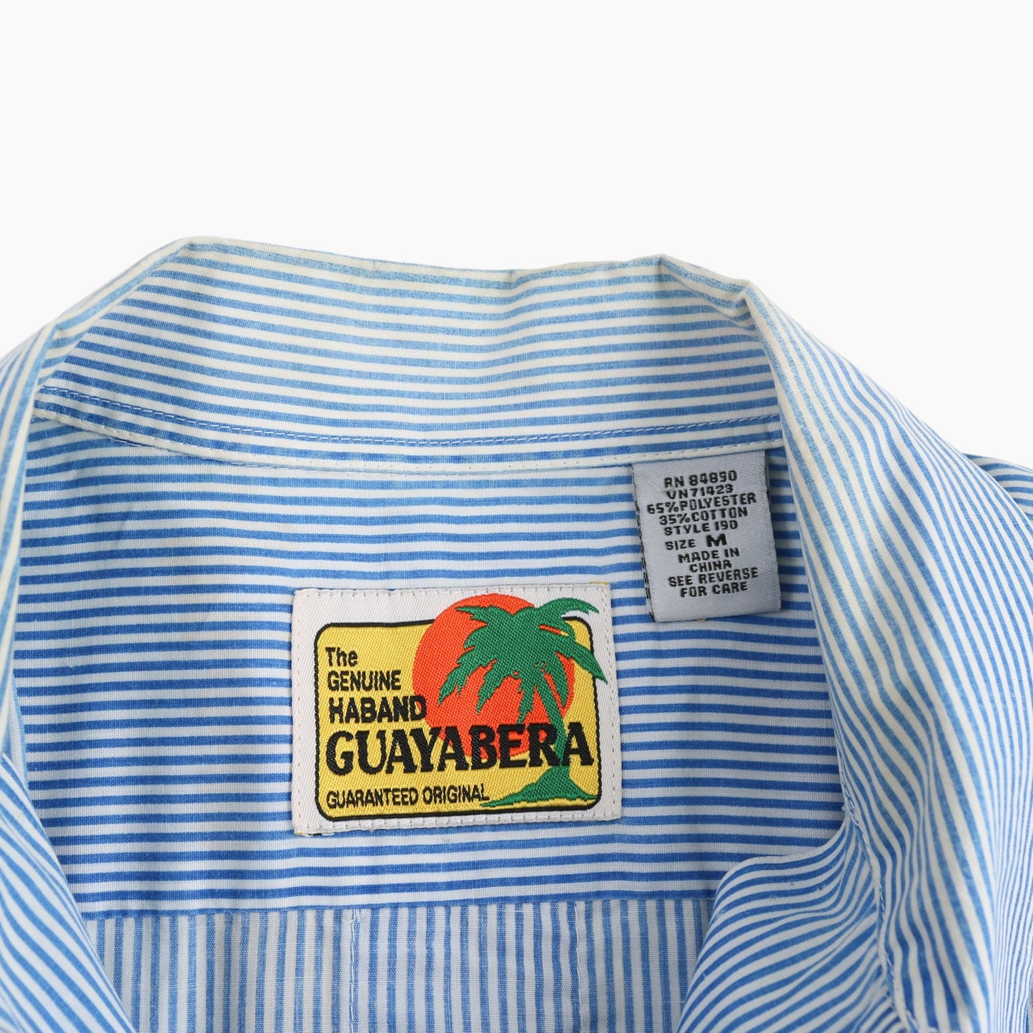 Vintage Cuban Guayabera Shirt