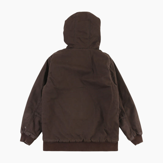 Active Hooded Jacket - Brown